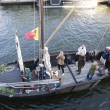 Klaipėdoje – unikalus tradicinių ir istorinių laivų paradas „Dangės flotilė“