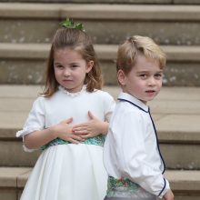 Britų princesė Charlotte mokykloje turės užtarėją – savo vyresnįjį brolį