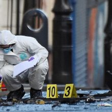 Šiaurės Airijoje prie teismo rūmų sprogo automobilyje padėta bomba