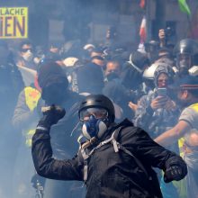 Pasaulyje – Gegužės 1-osios demonstracijos: Paryžiuje susirėmė su policija