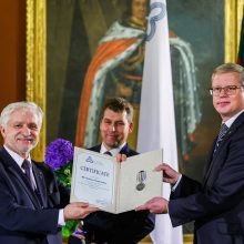 Įteikti Baltijos Asamblėjos apdovanojimai už literatūros, meno ir mokslo pasiekimus