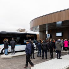Baigta statyti Trakų autobusų stotis – kainavo beveik 6 mln. eurų