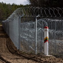 Pasienyje su Baltarusija – ramu: neteisėtų migrantų nefiksuota
