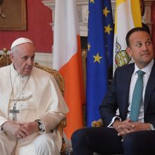 Airijoje viešintis popiežius pripažino skausmą ir gėdą dėl lytinio išnaudojimo
