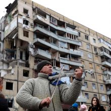 Karo siaubiamo Lvivo gyventojas: laukiame, kad galų gale Maskva padvėstų