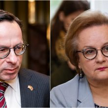 Seimo nariai Ž. Pavilionis ir L. Andrikienė gavo naujas pareigas