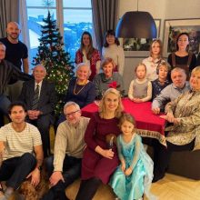 Projekto „Lietuvos balsas. Kartos“ mokytojai pasidalijo jautriomis švenčių akimirkomis su šeimomis