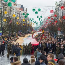 Tūkstančiai žmonių Vilniuje dalyvavo šventinėse eitynėse