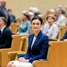 A. Širinskienė: opozicija svarsto apie interpeliaciją V. Čmilytei-Nielsen