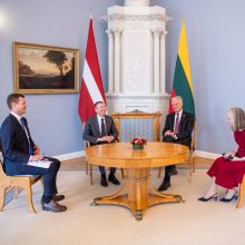 Latvijos prezidentas: „Wagner“ buvimas Baltarusijoje kelia hibridinio karo grėsmes 