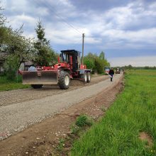 Klaipėdos rajone – daugiau asfaltuotų kelių