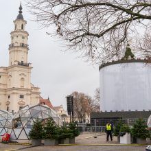 Kauno Rotušės aikštė šįvakar taps kalėdinio laukimo epicentru