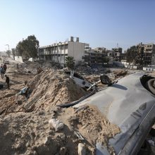 Tarptautinės agentūros: aukų skaičius per šešis mėnesius trunkantį karą Gazos Ruože šokiruoja