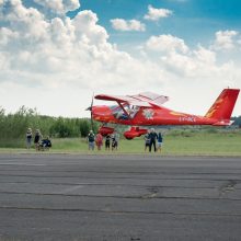 Lietuvos ultralengvųjų orlaivių čempionate – naujoko iššūkis 