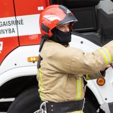 Per gaisrą Vilniaus rajone nukentėjo žmogus