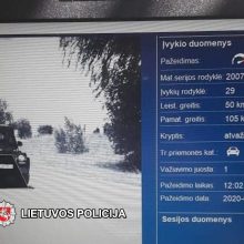 Policija skelbia prevencinę akciją „Mažink greitį – pažink Trakų rajoną“