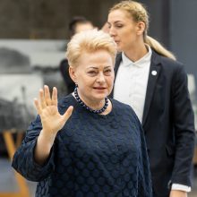 D. Grybauskaitei – siūlymai kandidatuoti į prezidentus: ji to nesvarsto