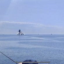 Tarptautinės operacijos Baltijos jūroje metu nukenksminta 50 jūrinių minų