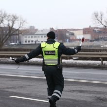 Reido Kaune rezultatas – praradę teises vairuotojai, keleiviai be saugos diržų