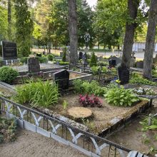 Nustėro: Karmėlavos kapinėse – brandaus ąžuolo vagystė