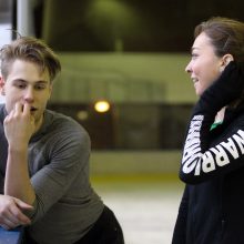 Pažintis: A.Reed ir S.Ambrulevičius čiuožti kartu pradėjo 2017-aisiais.