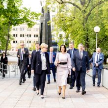 I .Šimonytė su Čekijos Atstovų rūmų pirmininke aptarė saugumą Europoje, paramą Ukrainai