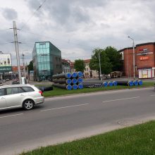 Primename: jau pirmadienį prasideda Kauno pilies žiedinės sankryžos rekonstrukcija
