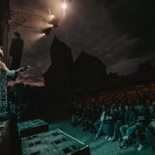 Per koncertą Trakų pilyje M. Linkytė atskleidė didžiulę paslaptį
