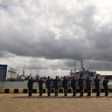 Klaipėdoje lankymams bus atidarytas karo laivas M52 „Sūduvis“