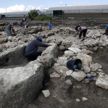 Izraelyje rastos 5 tūkst. metų senumo miesto liekanos