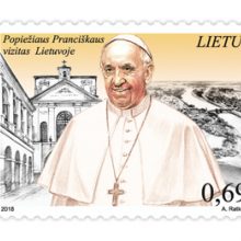 Po ilgos pertraukos pašto ženklą vėl papuoš popiežiaus atvaizdas