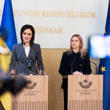 Lietuvoje lankosi Ukrainos Aukščiausiosios Rados vicepirmininkė