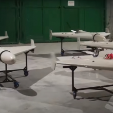 Ukraina naktį numušė trylika iš septyniolikos Rusijos dronų „Shahed“