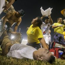 Salvadore per tragišką incidentą futbolo stadione žuvo 12 žmonių