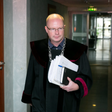 Vilniaus miesto apylinkės teismo teisėjui D. Grizickui skirtas papeikimas