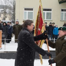 Lietuvos karo akademijai vadovauti pradeda pulkininkas J. Kačergius