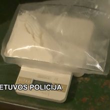 Klaipėdiečio garaže rasta 130 tūkst. eurų vertės kokaino