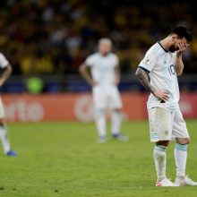 L. Messi – vėl tuščiomis: argentiniečius nukovusi Brazilijos rinktinė žengė į finalą
