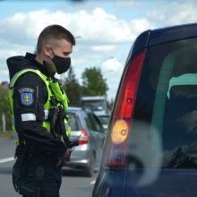 Šiaulių pareigūnų „laimikiai“ savaitgalį: net 158 vairuotojai viršijo leistiną greitį