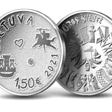 Išleidžiamos naujos Jūros šventei skirtos monetos