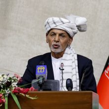 A. Ghani: Afganistaną palikau, kad nebūtų liejamas kraujas