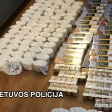 Kriminalistų akiratyje – nelegaliai rūkalus pardavinėję klaipėdiečiai: aptikta 130 tūkst. cigarečių