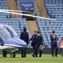 Per sraigtasparnio katastrofą žuvo futbolo klubo „Leicester City“ savininkas