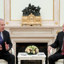 Maskvoje vyko B. Netanyahu ir V. Putino derybos dėl Irano