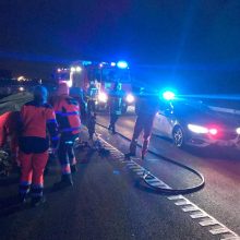 Tragiška avarija prie Klaipėdos: vienas vairuotojas žuvo, kitas bandė pabėgti