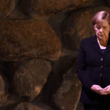 A. Merkel: Vokietija įsipareigojusi amžinai kovoti su antisemitizmu
