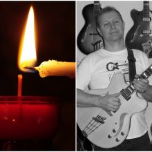 Netektis Lietuvos muzikos pasaulyje: mirė gitaristas L. Pečiūra
