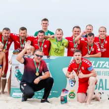 Lietuvos paplūdimio futbolo čempionu tapo Vilniaus „Igol“