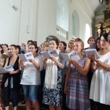 Grigališkojo choralo savaitė Marijampolėje sutelks giesmininkus