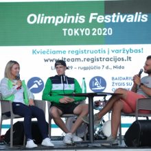 Iš Tokijo grįžę A. Glebauskas ir V. Andrulytė įvertino savo olimpinius debiutus